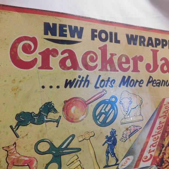 Vintage Cracker Jack Metal Sign - Picture 3 of 8